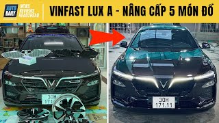 VinFast Lux A 2.0 2021 - Nâng cấp 5 món đồ này thì CHẤT khỏi phải bàn...!