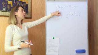 Логарифмические уравнения - часть 1