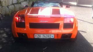 My Fathers new Lamorghini Gallardo