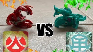 Bakugan StopMotion: Pyrus VS Ventus