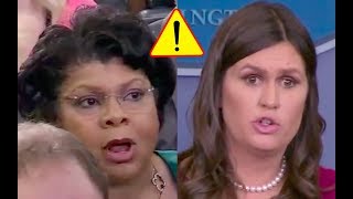 White House Reporter INSULTS Sarah Sanders And President Trump!