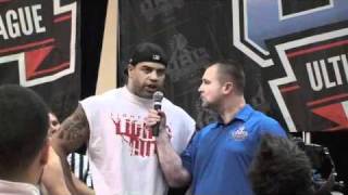 Armwrestling at LA Fitness Expo 2011 Part 1