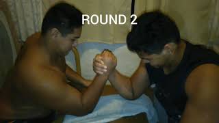 CLASH OF THE VIKINGS (120KG VS 110KG ARM WRESTLE)