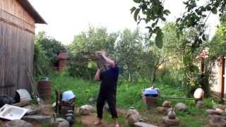 ЖИМ КАМНЯ 52 КГ ОДНОЙ РУКОЙ ONE ARM 52 KG STONE PRESS