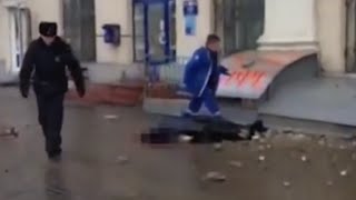 В Москве пожилого человека убило упавшим куском балкона