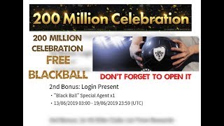 FREE BLACKBALL || 200 MILLION CELEBRATION REWARD__PES 2019