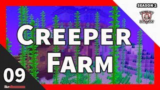 Creeper farm | under water terraforming | Minecraft 1.13 | Lionheart dynasty smp Ep 09