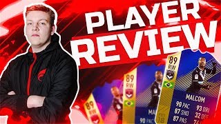 PLAYER REVIEW TOTS MALCOM | FIFA18 ULTIMATE TEAM