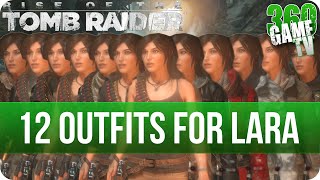 Rise of the Tomb Raider - 12 Outfits for Lara Croft