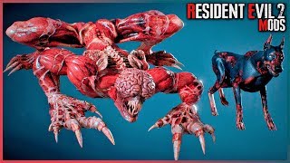 Resident Evil 2 Replacing Zombie to Lickers (More Lickers Mod)
