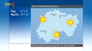 RTF.1 Wetter vom 22.01.20