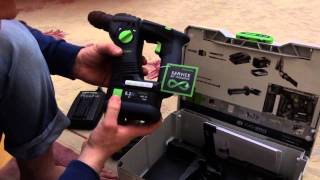 Аккумуляторный перфоратор festool BHC 18 Li 5,2-plus