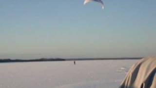 FS silver 19 - красное озеро 4 янв 2009. Ветра НЕТ.