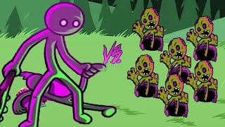 Stick War Legacy |Stickman HACK Unlimited Gems: GIANT AVATAR vs Invasion of Zombies Android GamePlay