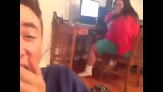 Scared Girl Farts (Funny Video)