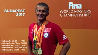 SERKAN ATASAY _ 5 gold medals _ World Masters Championships 2017