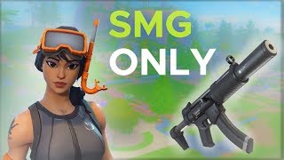 Silenced SMG ONLY Victory!! | Fortnite Battle Royale Gameplay