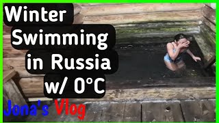 Winter Swimming tradition in Russia / Filipina-Russian Family