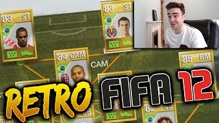 THE SWEATIEST SQUAD IN FIFA HISTORY!!! - RETRO FIFA 12 SQUAD BUILDER