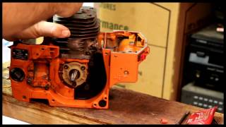 Husqvarna 262xp dismantling and rebuild part 3 - assembly