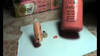 Литье гель лаком CND