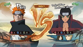 Naruto Shippuden: Ultimate Ninja Storm 4, Pain/Kaguya/Kakashi VS Hashirama/Hanabi/Naruto!