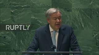 UN: 'Nuclear arsenal is not self-defense, it is suicide' - Guterres calls for global disarmament