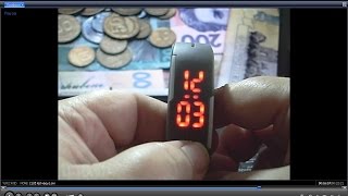 Xiaomi LED Watch, crash, светодиодные часы, разборка