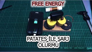 PATATES İLE TELEFON ŞARJ OLUR MU?