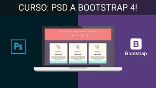 #3 Cómo hacer el menú de navegación (Navbar) - Convertir PSD a HTML con Bootstrap 4!