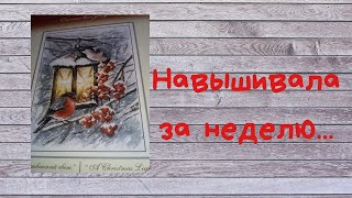 Вышивальная неделя (5-11 января 2020г). //Мои вышитые новогодние игрушки