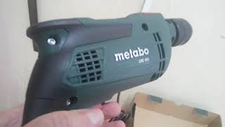 ШИКАРНАЯ дрель METABO SBE 650 самозажимной металлический патрон