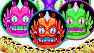 Agar.io Solo Alien Monster Invasion Epic Invisible Skin Take Over Agario Best Gameplay!