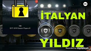 PES 2018 MOBİLE - YİNE SİYAH TOP - İTALİAN LEAGUE VOL.3 185 STARS BOX DRAW TOP AÇILIMI