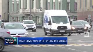 Kasus Covid-19 di Rusia Cetak Rekor