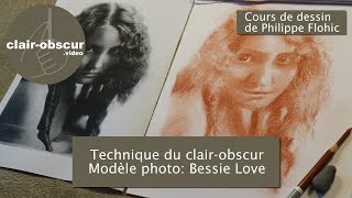 clair-obscur.video -  Portrait inspiré d'une photo de  Bessie Love