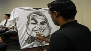 Caricaturas ao vivo