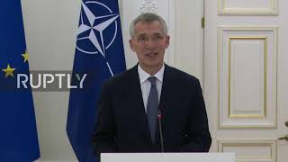 Lithuania: NATO's Stontelberg calls on Russia 'to be transparent, reduce tensions and deescalate'
