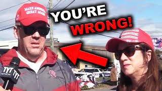 MAGA Couple SQUABBLE Over Simple Questions