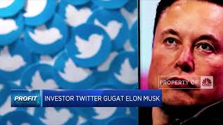 Investor Twitter Gugat Elon Musk