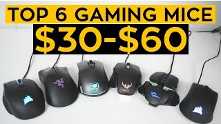 The TOP 6 Budget Gaming Mice for 2017!