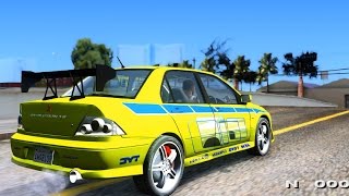 GTA San Andreas - Mitsubishi Lancer Evo VII 2F2F EnRoMovies