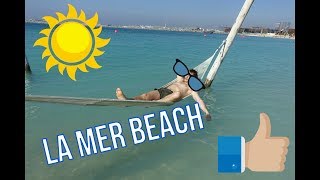 Дубай, La Mer пляж. Mall of the Emirates и ужин у местного жителя дома.