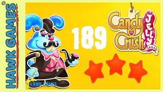 Candy Crush Jelly - 3 Stars Walkthrough Level 189 (Monkling Boss mode)