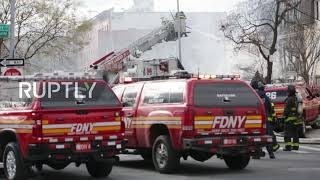 USA: Suspected gas explosion leaves one dead, several injured at Bronx home