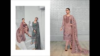 HOUSE OF LAWN NAAYAAB WITH HEAVY DESIGNER EMBROIDERY KARACHI SUITS