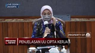 Simak! Menaker: UU Ciptaker Perkuat Perlindungan Tenaga Kerja
