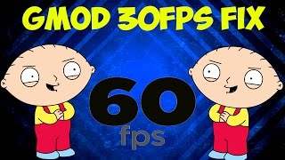 Garrys Mod 30fps Cap Fix The Easy Way