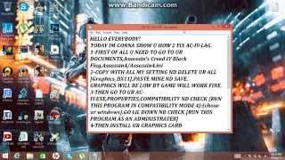Assassin's Creed IV Black Flag-LAG FIX PC.