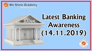 Latest Banking Awarness 2019 | TNPSC, TET, SSC | We Shine Academy